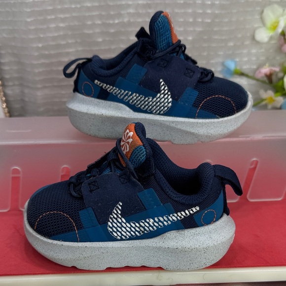 Nike Other - (C2) Nike Crater Impact
DB3551-400 Infant/Toddler Running Shoes, Size 5C, Blue